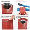 Red Color Coffee Bags with Valve, High Barrier Foil Coffee