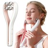 HAMINOS Microcurrent Facial Massager with 3D Roller, 3 Intensity Levels,