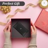 Piriuuo PU Leather Cash Envelope Wallet - Reusable Money Wallet