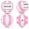 Noetifex Soft Indoor Volleyball, Ultra Soft Fabric Lightweight Volleyball for