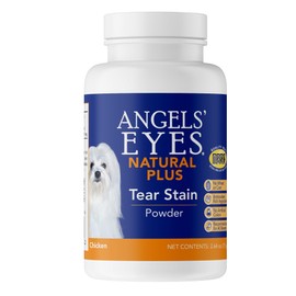 ANGELS' EYES NATURAL PLUS Tear Stain Prevention Chicken Powder for Dogs | All Breeds | No Wheat No Corn | Daily Support for Eye Health | Proprietary Formula | Limited Ingredients | Net Content 75g
