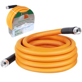 RVXHUA 25FT RV Water Hose - 5/8" Food Grade for RV, Camper, and Garden | Drinking Water Safe RV Water Hose | Heavy Duty Garden Hoses | Flexible, Anti Kink, Lightweight