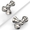 Coinkoly 10 Pack Brushed Satin Nickel Cabinet Handles - Single