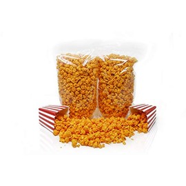 Pop’N Popcorn ‘The BIG One’ Cheese Korn - 24 oz Cheddar Cheese Gourmet Pop Corn - Cheesy Flavored Snacks for Your Movie Night or Family Picnic - Freshly-Popped and in a Resealable Bag