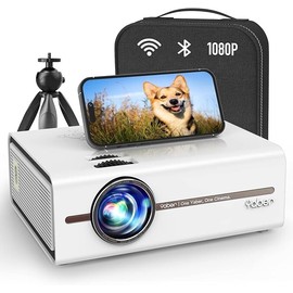 YABER U5 Mini Projector with 5G WiFi Mini Portable Outdoor Projector bundle