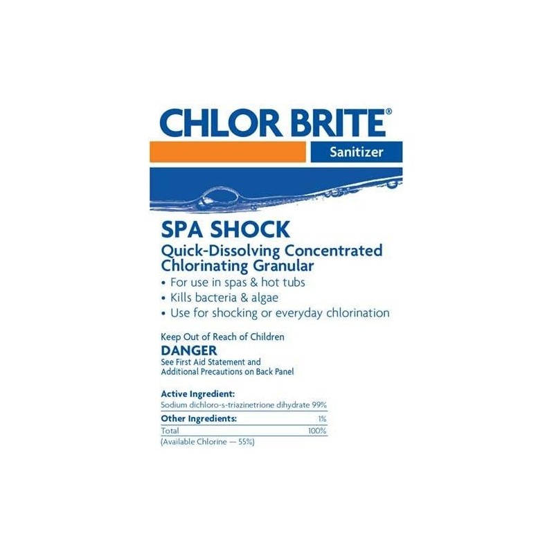 Leslie's Chlor Brite Sanitizer Spa Shock 2 Lbs - 3