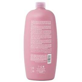 Alfaparf Milano Semi Di Lino Humedad Nutritivo sin sulfato Champú para cabello seco – Sin parabenos ni parafina – Seguro en el cabello tratado con color – Calidad profesional de salón, 33.8 onzas líquidas