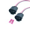 2PCS 1J0973722A Rear Brake Caliper Motor Harness Plug Connector 1J0