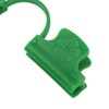 50Pcs Greenhouse Clamp PE Plastic 2 Head Plant Film Clamp