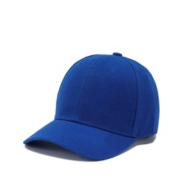 Boolavard Kids Boys Girls Soft Cotton Lightweight Baseball Cap Adjustable Size 2-9 Years, blue