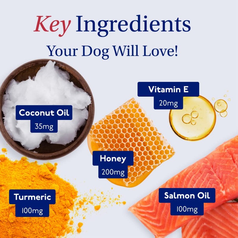 PetLab Co. Skin & Coat Chews - Support A Healthy,
