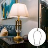 OSALADI Lamp Shade Harps Holder, 7 inch Horn Frame Lampshade