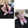 PoeticEHome 100% Mulberry Silk Neck Scarf 21"x21" Small Square Scarfs
