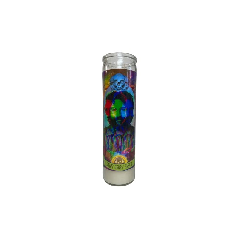 The Luminary Jerry Garcia Prayer Saint Candle