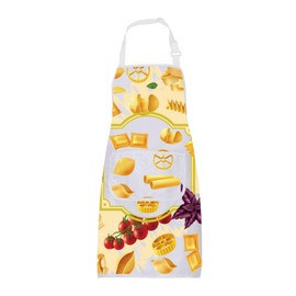 BNQL Pasta Aprons Italian Pasta Apron Pasta Gift Pasta Lover Gifts Pasta Chef Apron Gifts for Pasta Making Apron with Pockets
