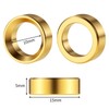 RCLIONS Brass Wheel Weight Block Inner Clamp Rings 13g/4pcs for