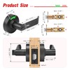 Aglehome Bathroom Indicator Privacy Door Lock, Vacant Occupied Bathroom Lock,