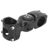 LUNJE 31.8x90mm Bicycle Angle Adjustable Handlebar Stem Riser Aluminium Alloy
