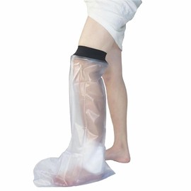 GRMGIRL Waterproof Full Leg Protectors Cast and Dressing Cover,Cast Protector for Leg Sleeve and Bandages & Plasters Dry,Reusable with a Watertight Seal-Full Leg-78CM
