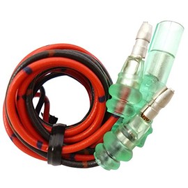 Yazaki Industry Waterproof Cord with Giboshi Terminal (Red / Black) Y504