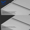 LONTAN 2 Pcs Center Mount Drawer Slides Bottom Mount for