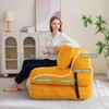 HIGOGOGO Folding Couch Sofa Bed, Convertible Sleeper Chair with Pillow