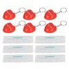 6pcs Cardiopulmonary Resuscitation Face Shield Portable Hygienic Pocket Facial Cover