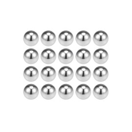 sourcing map 11mm Bearing Balls 304 Stainless Steel G100 Precision Balls 20pcs