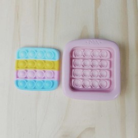 Square Pop It MED Silicone Mold 809 MA