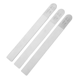 Generic 3pcs Guitar Nut Shaping Files Precision Tools for String Slotting Guitar Maintenance and Luthier Adjustments for Enhanced Tonal Stability and Playing Comfort