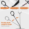 LESYPET Dog Umbrella for Small Dogs, Clear Puppy Umbrella with