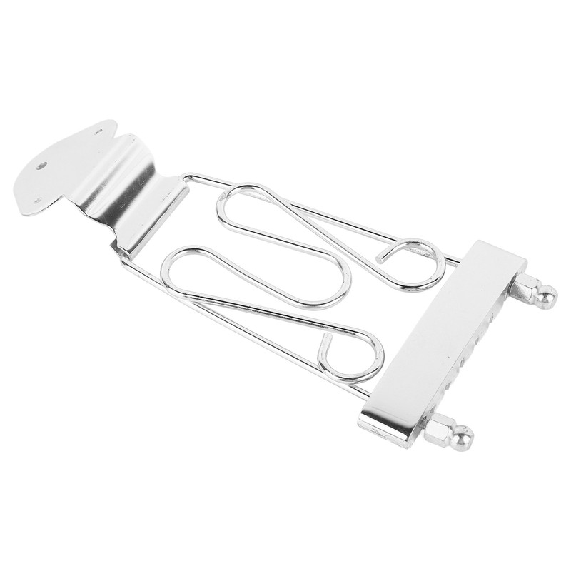 Bass Bridge Tailpiece Zinc Alloy 6 String Electric Bass Bridge