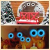 PETKNOWS 6 Pcs Giant Glow in The Dark Googly Wiggle