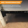 Kings Brand Furniture Bed Frame Footboard Extension Brackets Set of