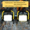 MOLVCE LED Construction Spotlight, Work Light, 50 W, 3000 K,