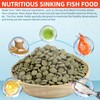 Himnum Aquarium Fish Sinking Food, Nutritionally Balanced Shrimp Fish Food,