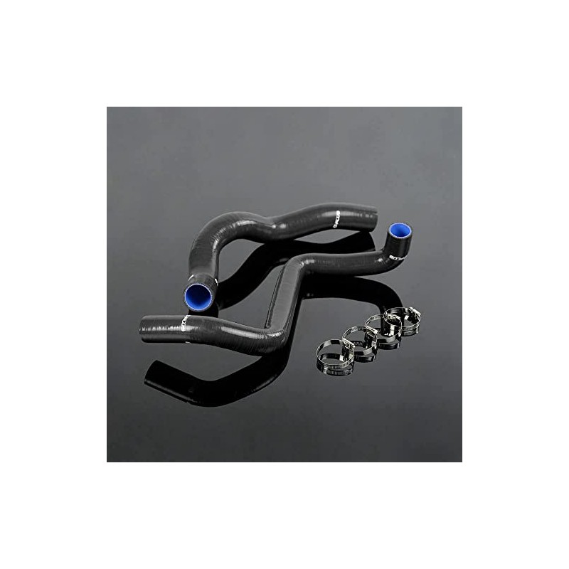 G-PLUS Silicone Radiator Hose + Clamps Kit Compatible with 2001-2004
