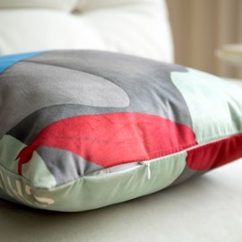 GV DUOKE Labrador Throw Pillow Cover 18x18 inch Square Cushion Pillowcase Dog Puppy Decorative Pillowcase for Bedroom Living Room Couch Sofa Gifts for Holiday for Labrador Owners for Dog Lover