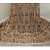 wowfabric4less123 Gold 4way stretch sequin Lace fabric 50” Width Sold