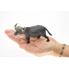 Guangzhou Cape Buffalo, African, Realistic Rubber Model, Hand Painted Figurine