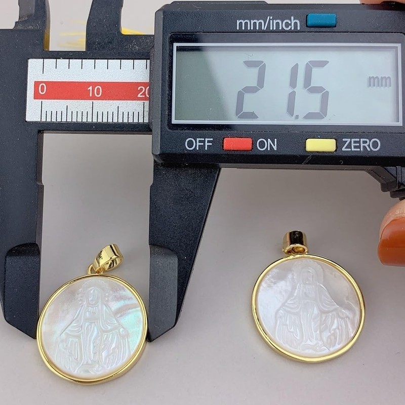 KETLIXS Necklace with Miraculous Medal of the Virgin Mary Made