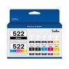522 High Capacity(5 Bottles)Refill Ink Bottle Replacement for Epson 522