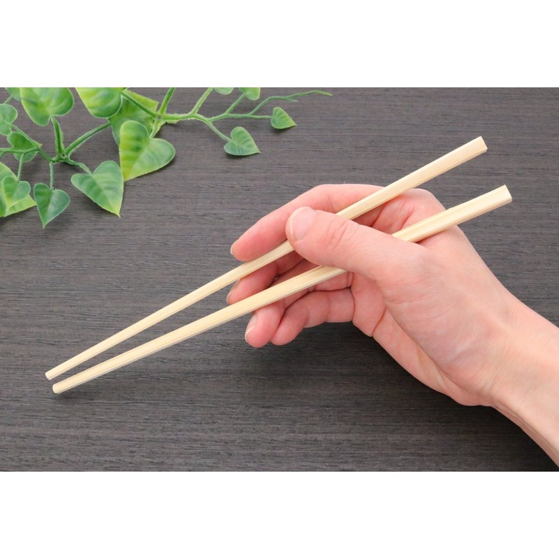 Yoshii Shoji YOS-011 Cypress Genroku Split Chopsticks, 8.3 inches (21