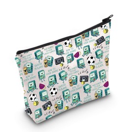 Adventure T-IME Inspired Gift Lumpy Space Princess Makeup Bag LSP Lover Gift Lumpy Space Princess Quote Merch (Bow to Bag)