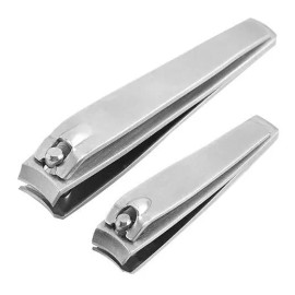 XOF Kit 2 Cortauñas Premium De Acero Inoxidable, Manicure