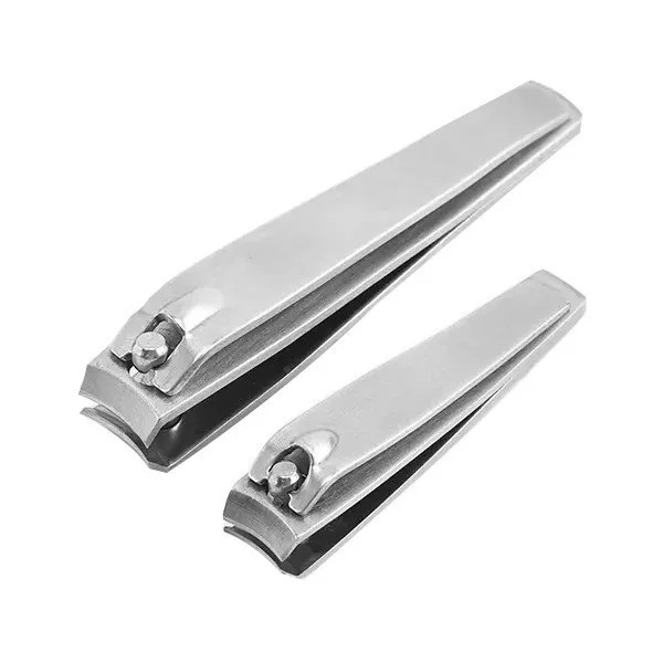 XOF Kit 2 Cortauñas Premium De Acero Inoxidable, Manicure