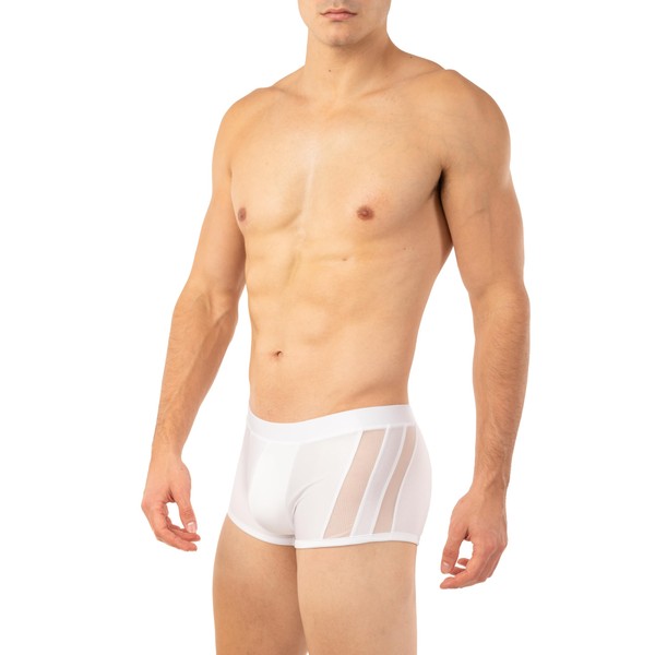 Gary Majdell Sport Men's Boxer Brief Swimsuit with Front and
