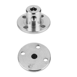 4Pcs Flange Coupling Connector, Rigid Guide Model Coupler Accessory, Shaft Axis Fittings for DIY RC Model Motors (5mm)