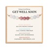HGDEER Get Well Soon Gifts for Women, Healing Crystals Stones