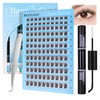BEYELAN Lash Clusters Kit Natural DIY Eyelash Extension Kit with